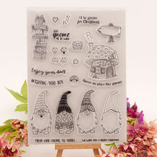 Load image into Gallery viewer, Clear Stamps  Christmas Scrapbook Card album paper craft handmade silicon rubber roller transparent stamps