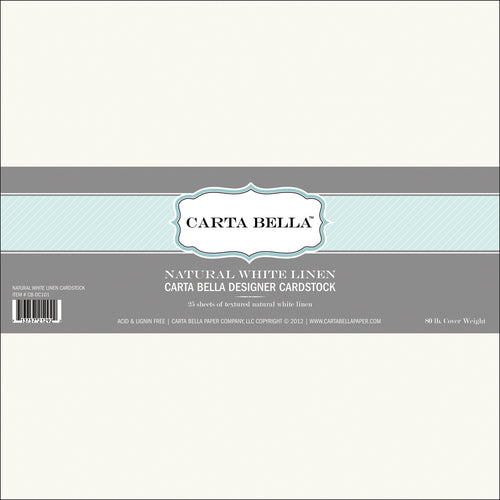 Carta Bella Designer 80lb Cover Cardstock 12