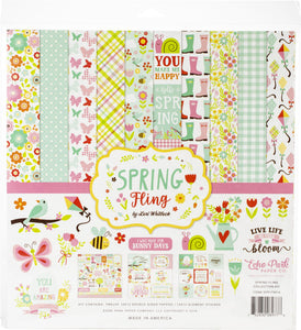 Echo Park Collection Kit 12"X12"-Spring Fling