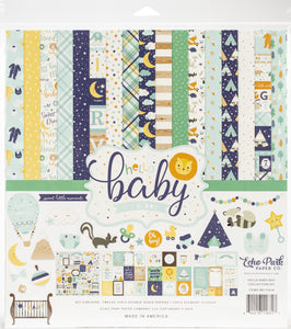 Echo Park Collection Kit 12"X12"-Hello Baby Boy
