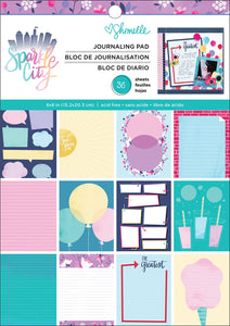 American Crafts Single-Sided Paper Pad 6"X8" 36/Pkg-Shimelle Sparkle City