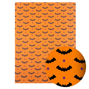 22*30 cm Faux Leather Sheet for Halloween (Assorted Patterns Available)