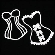 Load image into Gallery viewer, KSCRAFT Small Size Cute Corset Metal Cutting Dies